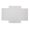 25 Album Paper Box 12.5 " x 12.5" x 1/2 "& 1" (31.75 * 31.75 * 1.27cm & 2.54cm)