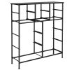 12 drawers, 6 large and 6 small, non-woven storage cabinets, cationic cloth surface + non-woven fabric drawers + particle board + iron frame 100*30*11