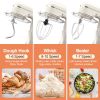 3-IN-1 Electric Stand Mixer, 660W 10-Speed With Pulse Button, Attachments Include 6.5QT Bowl, Dough Hook, Beater, Whisk For Most Home Cooks, Almond Cr