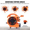 VEVOR Floor Blower, 1/4 HP, 1000 CFM Air Mover for Drying and Cooling, Portable Carpet Dryer Fan with 4 Blowing Angles and Time Function, for Janitori