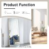 Fourth generation solid wood frame long mirror, dressing mirror, bedroom foyer, decorative mirror, clothing store, floor to ceiling mirror, wall mount