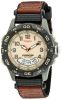 Timex Men's Expedition Combo Watch, Brown Nylon Strap