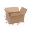 Corrugated Paper Boxes 8x6x4"/20.3*15.2*10cmYellow