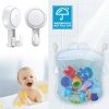 Suction Hooks Powerful Vacuum Suction Cup Hooks Heavy Duty For Shower Waterproof Suction Hanger For Bathroom Kitchen Towel, Robe, Loofah Removable And