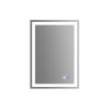 LED Bathroom Vanity Mirror with Light, 20 x 28 inch, Anti Fog,Stepless Dimmable,Color Temper 5000K,Back & Front Lit,Both Vertical and Horizontal Wall