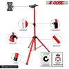 5 Core Speaker Stand Tripod Floor Tall Adjustable 35mm DJ Studio Monitor Stands Pole Mount - SS ECO 1PK WOB
